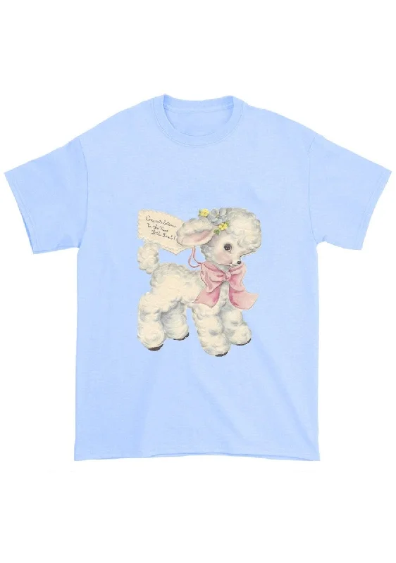 Flash Deal New Little Lamb Chunky Shirt