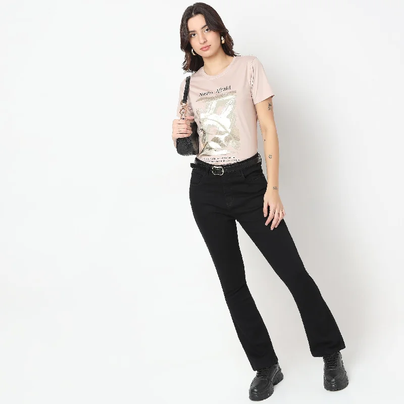 Buy More, Save More Regular Fit Printed T-Shirt