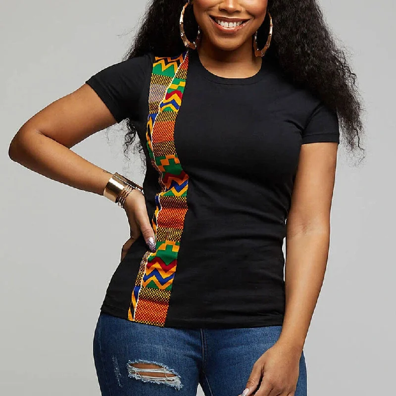 Price Cut S-2XL Custom Camiseta Couple T Shirt O-neck Short Sleeve Casual Tee Tops African Style Ethnic T-shirt For Women Men unisex
