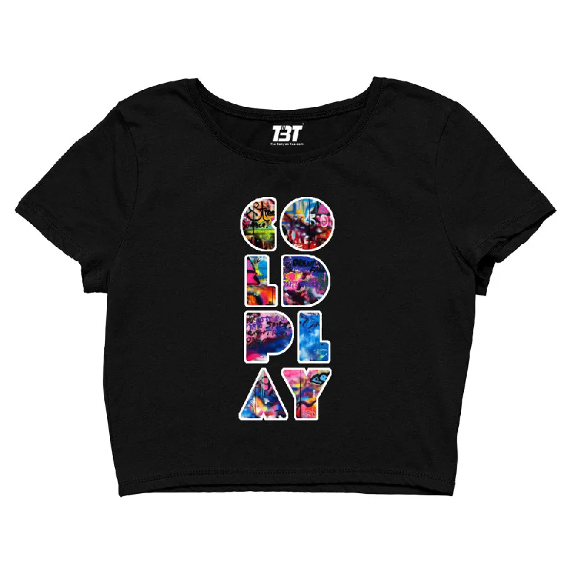 Weekend Deal Crop Top - Graffiti Art