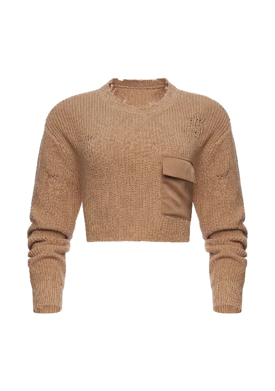 Instant Deal Mid Cropped Devin Sweater