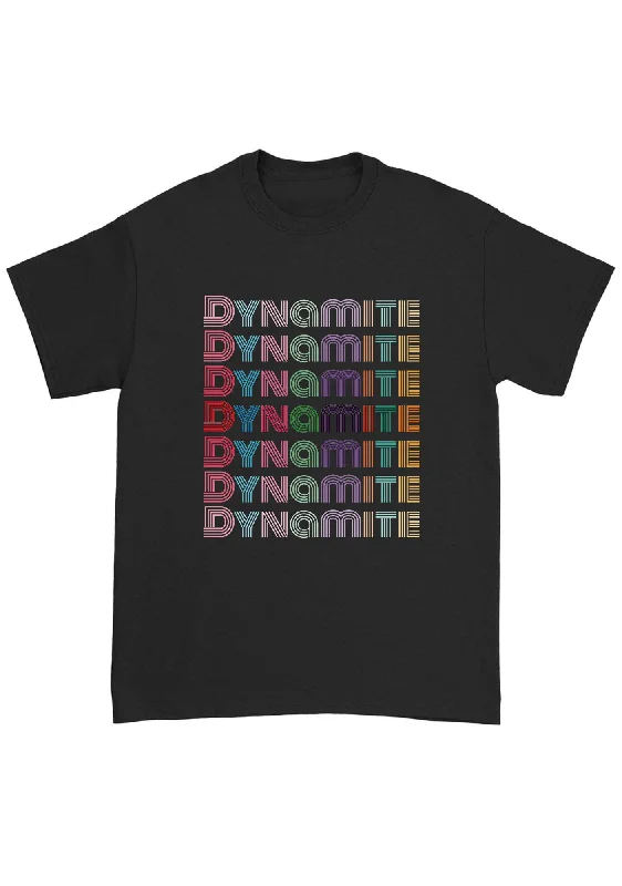Crazy Deal Colorful Dynamite Bangtan Kpop Chunky Shirt