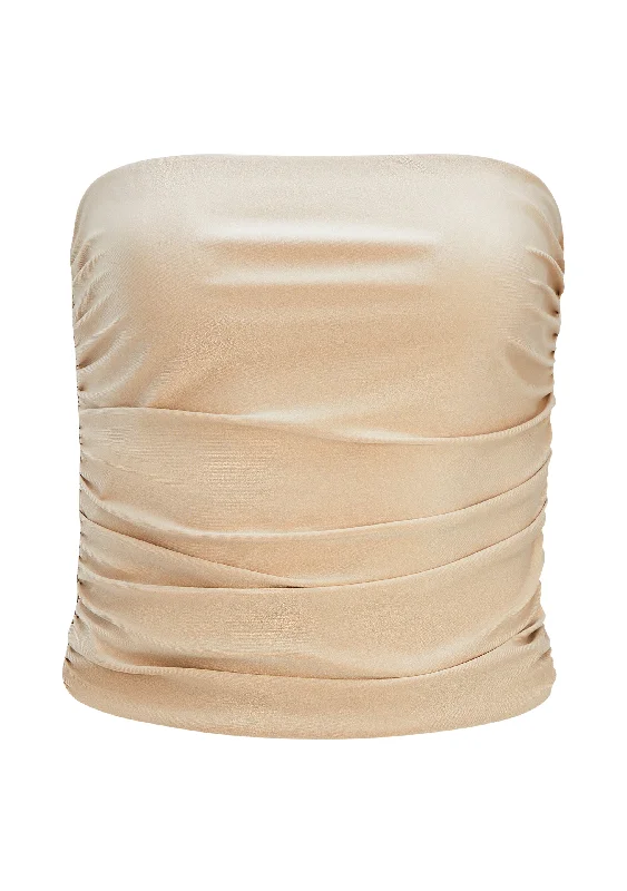 Hurry In Debbi Strapless Top