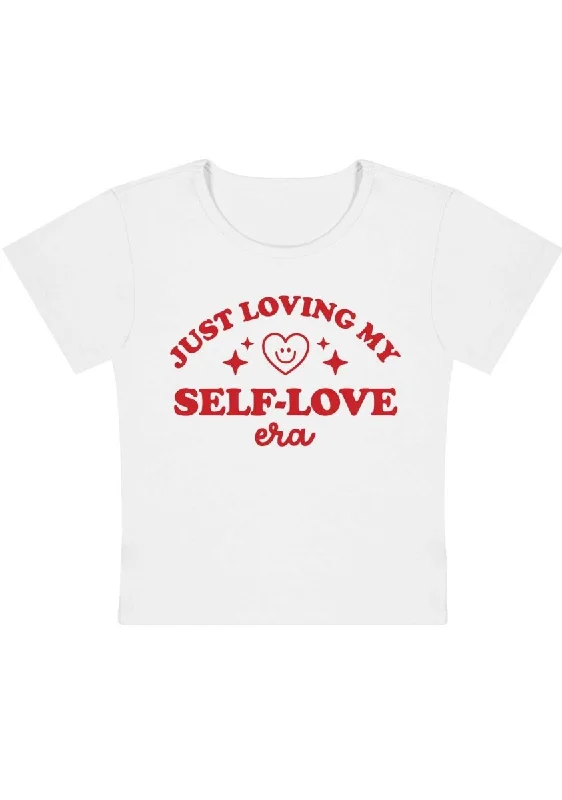 Quick Sale Just Love My Self-Love Era Y2K Baby Tee