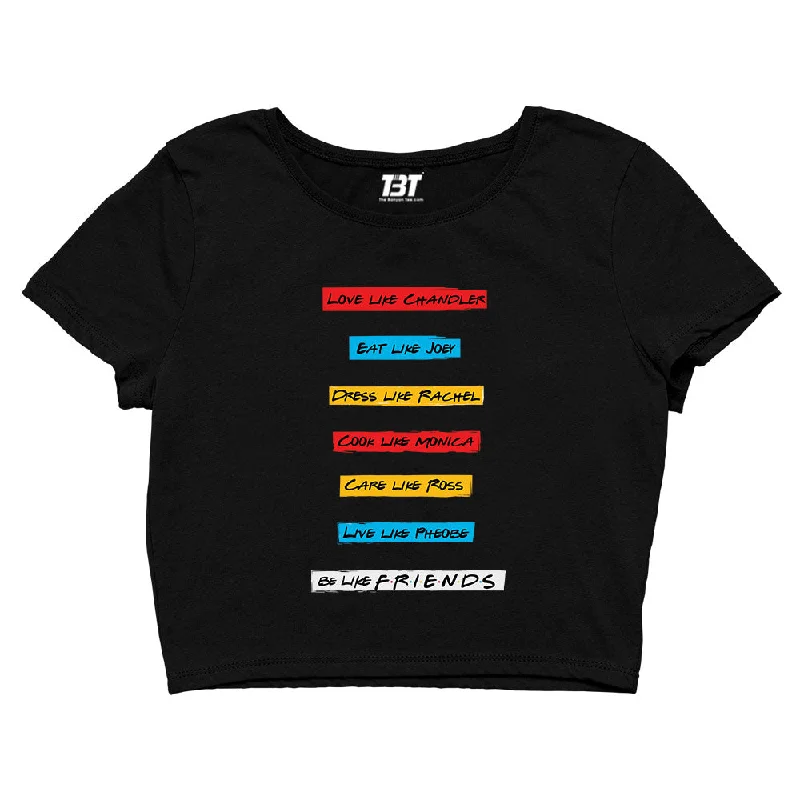 Bargain Blast Friends Crop Top - Be Like Friends