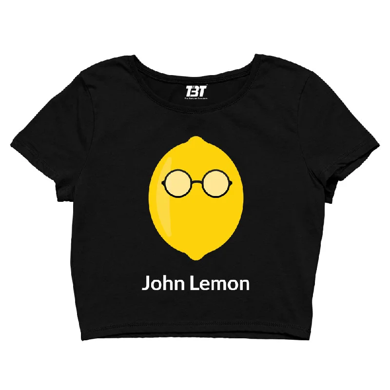 Online Specials The Beatles Crop Top - John Lemon