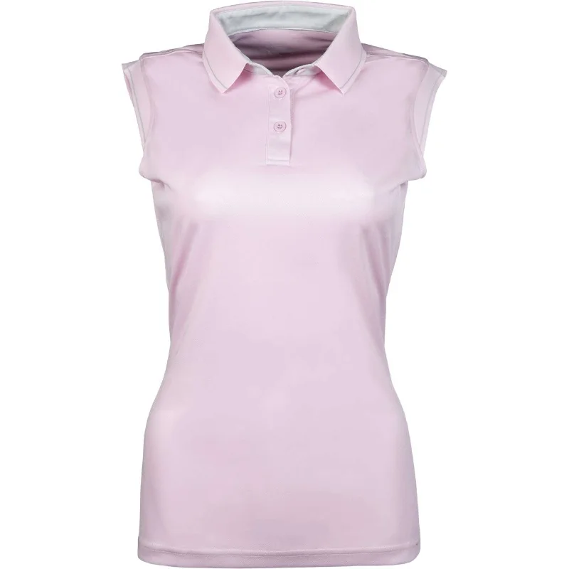 Shop and Save HKM Polo Classico Sans Manche Rose clair