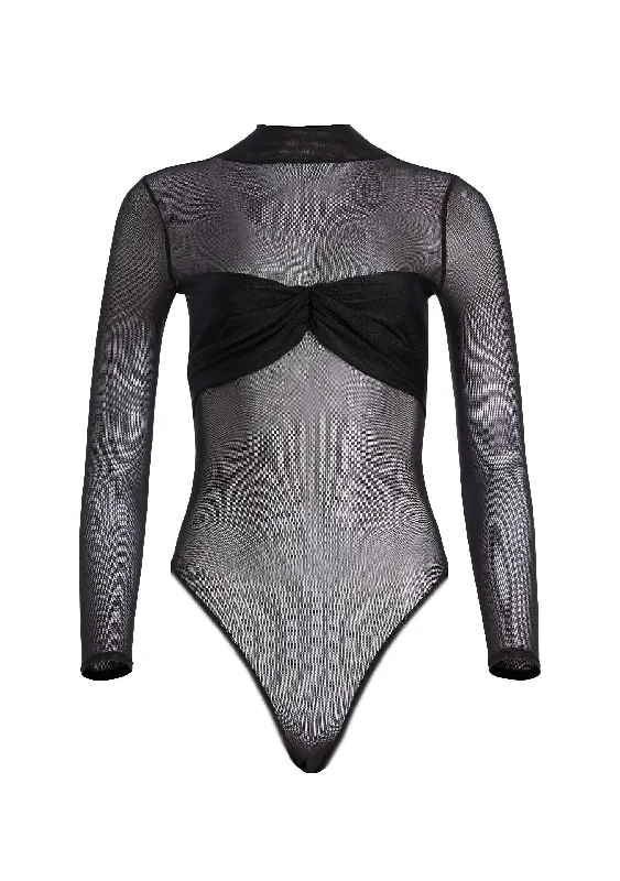 Clearance Event Stassie Bandeau Mesh Bodysuit