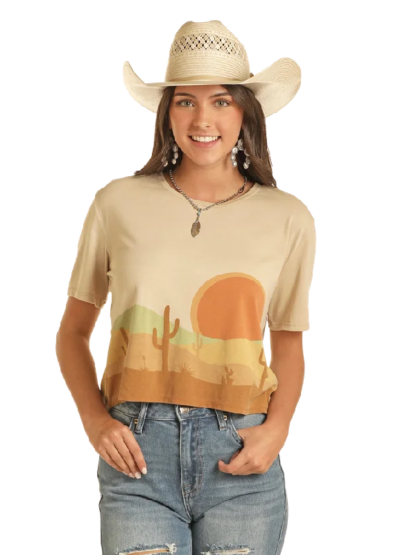 Deal of the Week Women's Rock & Roll Cowgirl T-Shirt #BW21T03909