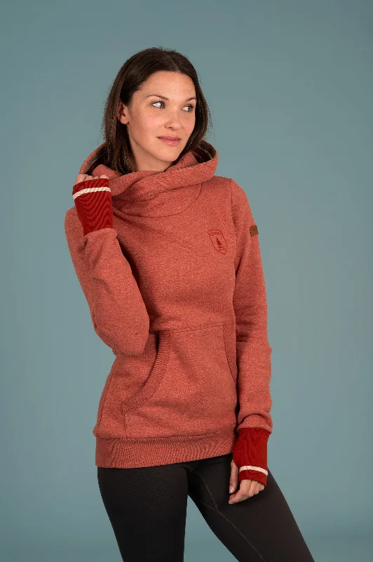 Weekend Shopping Extravaganza Rubia Hoodie Burnt Red