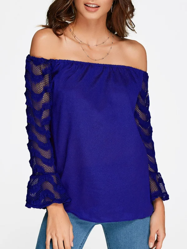 Weekend Deals That Sizzle Custom Off The Shoulder Long Sleeve Top