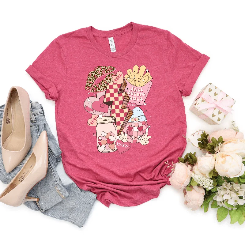 Weekend Offers That Sizzle Fries Before Guys Graphic Tee