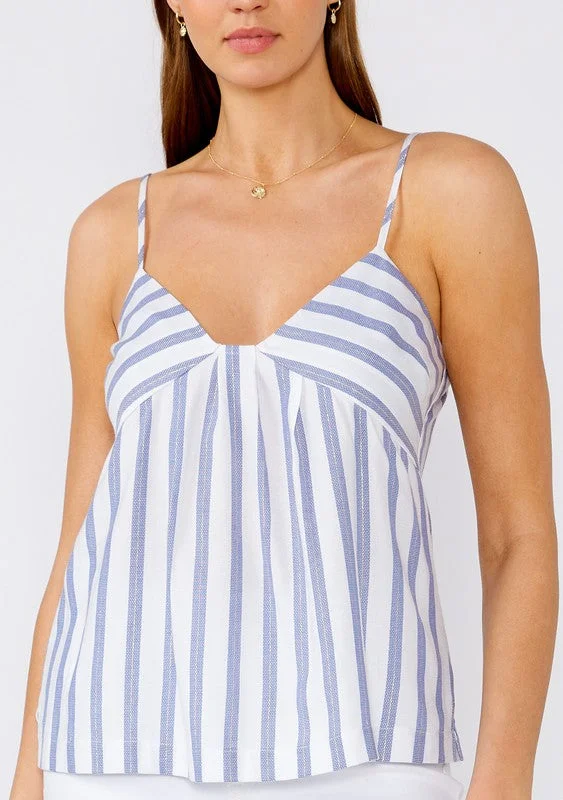 Closeout Nautical Striped Tank Top