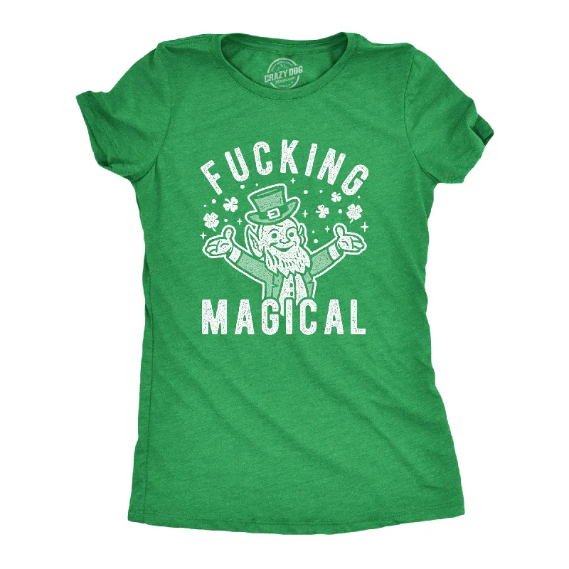 Weekend Savings Delight Fucking Magical Leprechaun Women's T Shirt