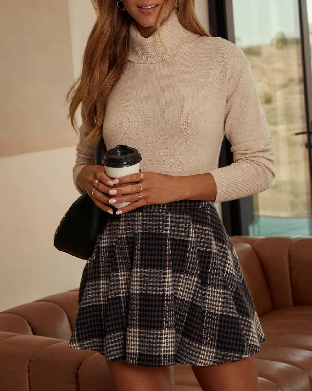 Closeout Faith Turtleneck Knit Sweater
