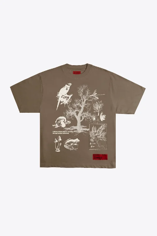 Limited Time Discount No Trees No Life S/S Tee (Portabella)
