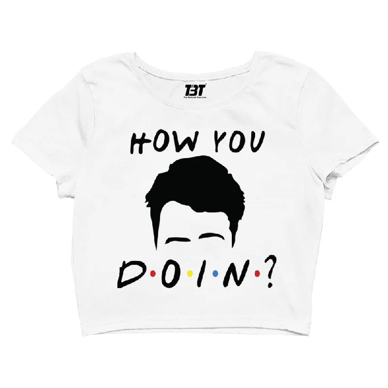 Fantastic Savings Friends Crop Top - Hey, How You Doin?