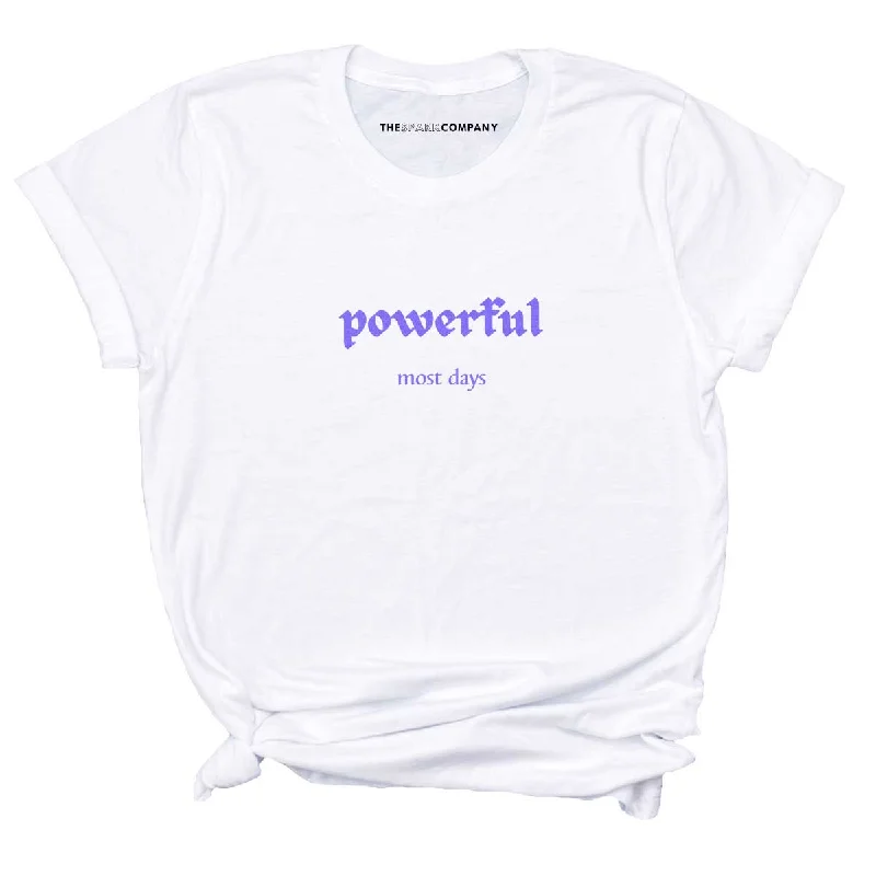 Best Seller Powerful Most Days Feminist T-Shirt