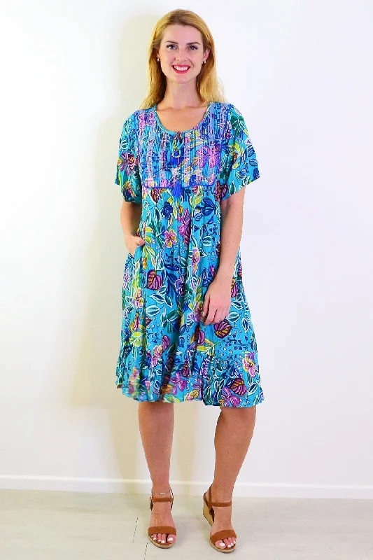 Special Discount Balat Bohemian Bib Tunic Dress
