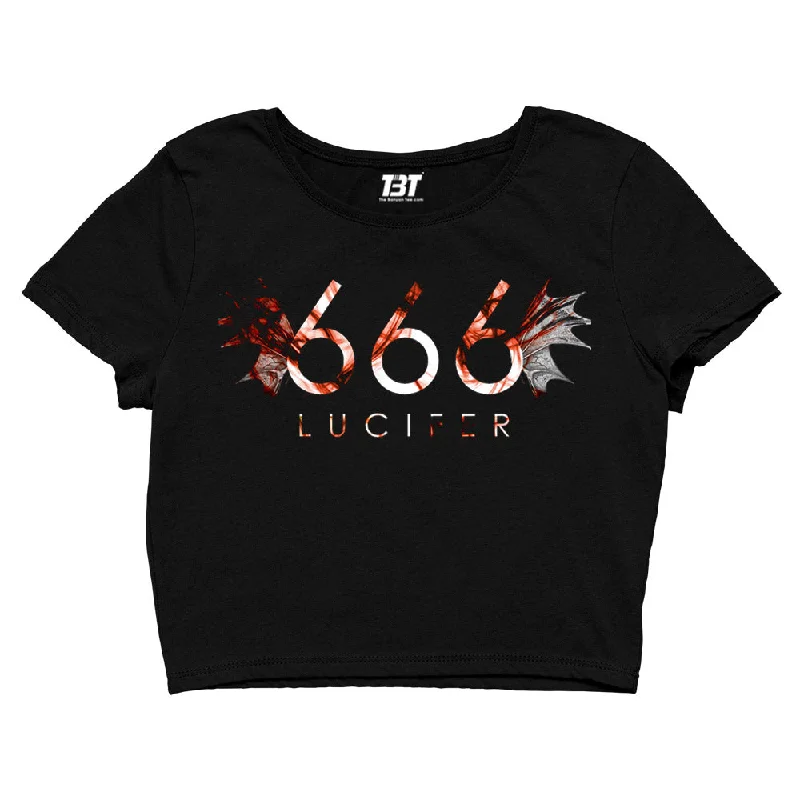 Special Savings Lucifer Crop Top - 666