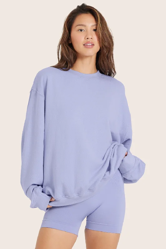 Act Fast LIGHTWEIGHT SWEATS CLASSIC CREWNECK - LILY