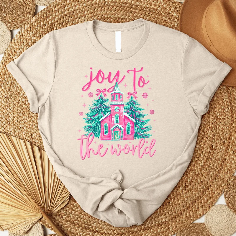 Final Sale Joy To The World Church Graphic Tee
