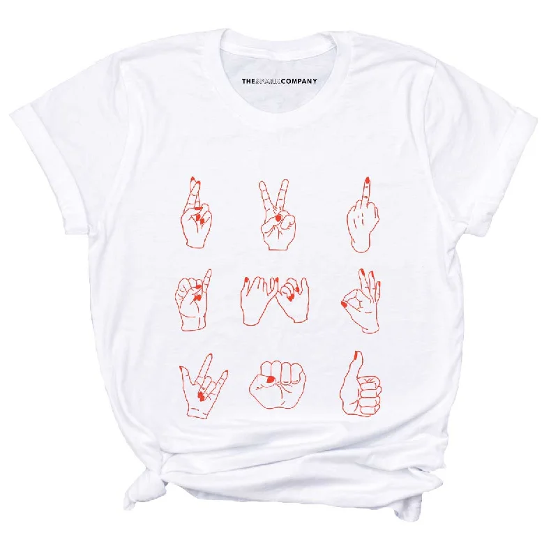 Fantastic Deals Talk To The Hand 'Cause The Face Ain't Listening Feminist T-Shirt