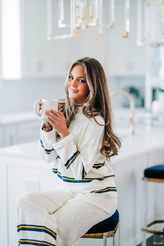 Sale Event Brielle Striped Top - White