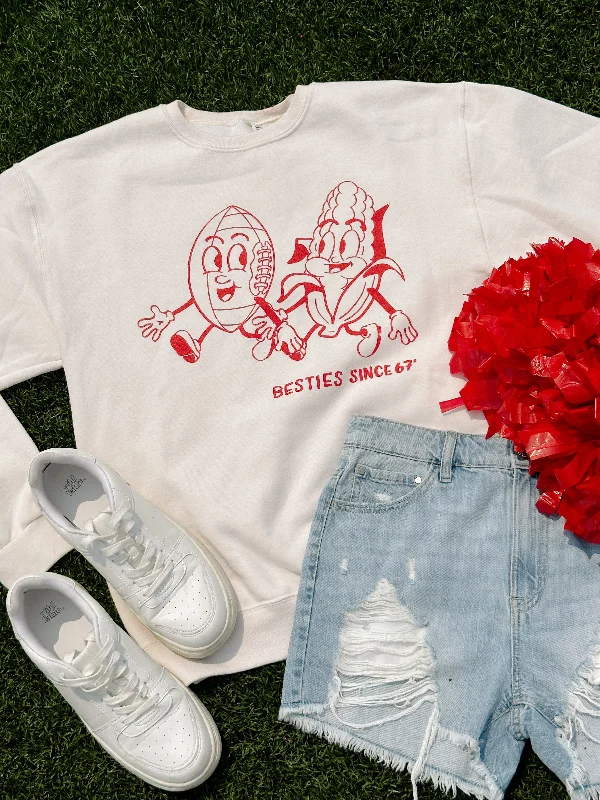Weekend Bargains Await You Besties Since 67 Sweatshirt