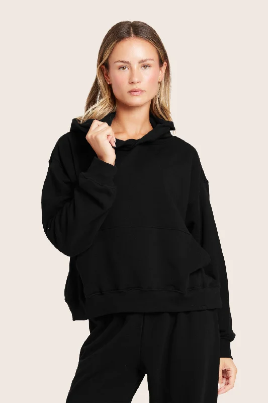 Now or Never LIGHTWEIGHT SWEATS CLASSIC HOODIE - ONYX