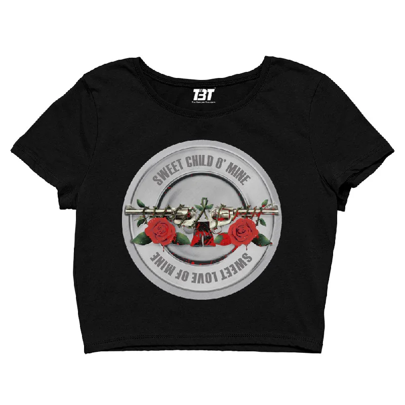 Low Cost Guns N' Roses Crop Top - Sweet Child O' Mine