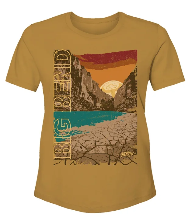 Huge Discounts Women's Hooey Big Bend T-Shirt #HT1641MU
