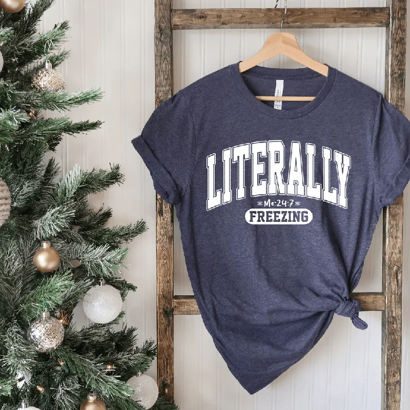 Daily Deals Literally Freezing Graphic Tee