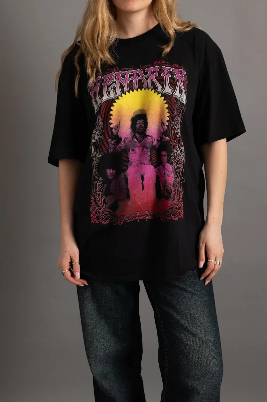 Members Only Daisy Street Licensed Jimi Hendrix T-Shirt