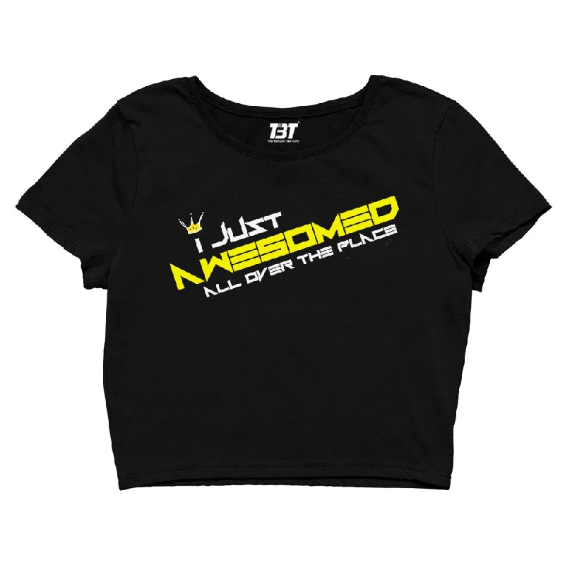 Exclusive Offers How I Met Your Mother Crop Top - I Just Awesomed