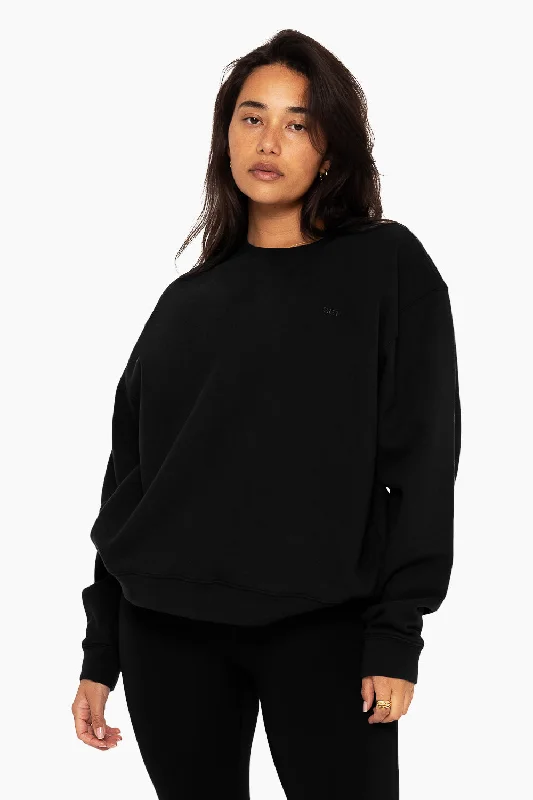Savings Event HEAVYWEIGHT SWEATS CREWNECK - ONYX