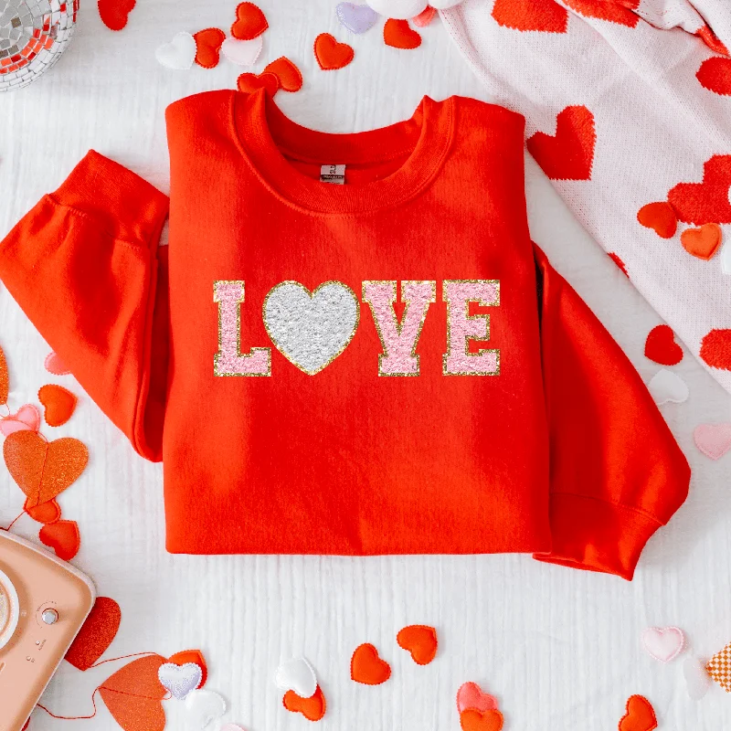 Massive Deals Faux Love Sweatshirt