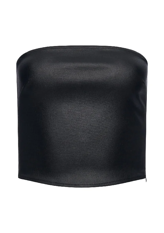 Epic Deals Hillary Coated Denim Top