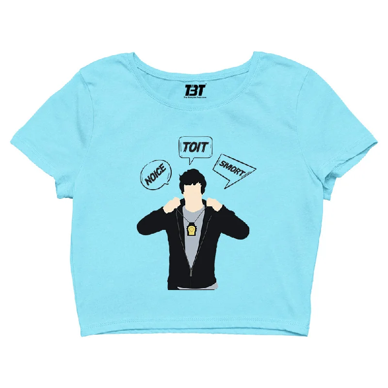 New Markdowns Brooklyn Nine-Nine Crop Top - Noice Toit Smort