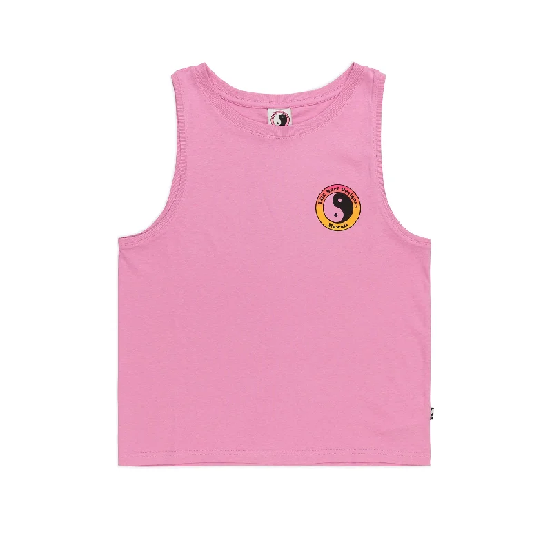 Weekend Deal T&C Surf Designs Women Singlet Tee - Rose
