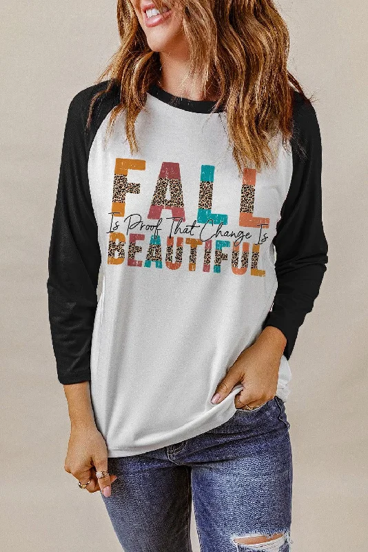 Super Savings FALL IS PROOF THAT CHANGE IS BEAUTIFUL Graphic Tee