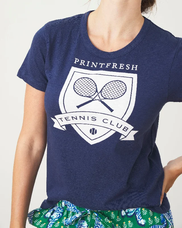 Value Deals Tennis Club - Saturday Graphic Tee - Navy