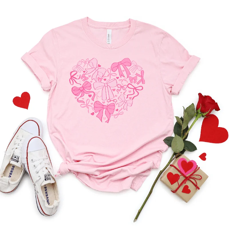 Weekend Deals That Dazzle Bow Heart Graphic Tee