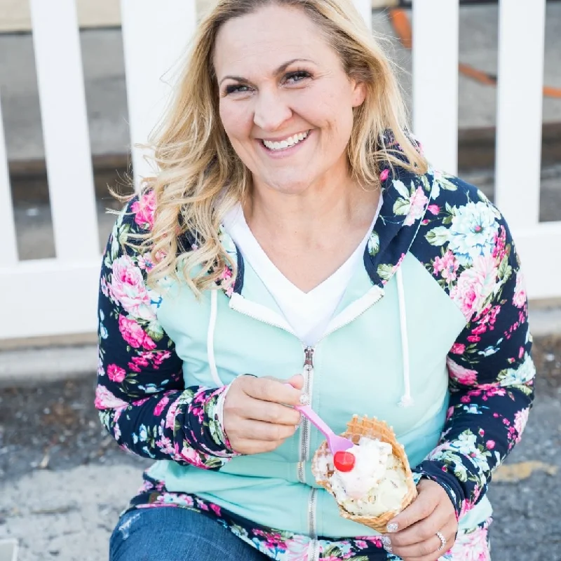 Fantastic Offers Mint Julep Full Zip Hoodies