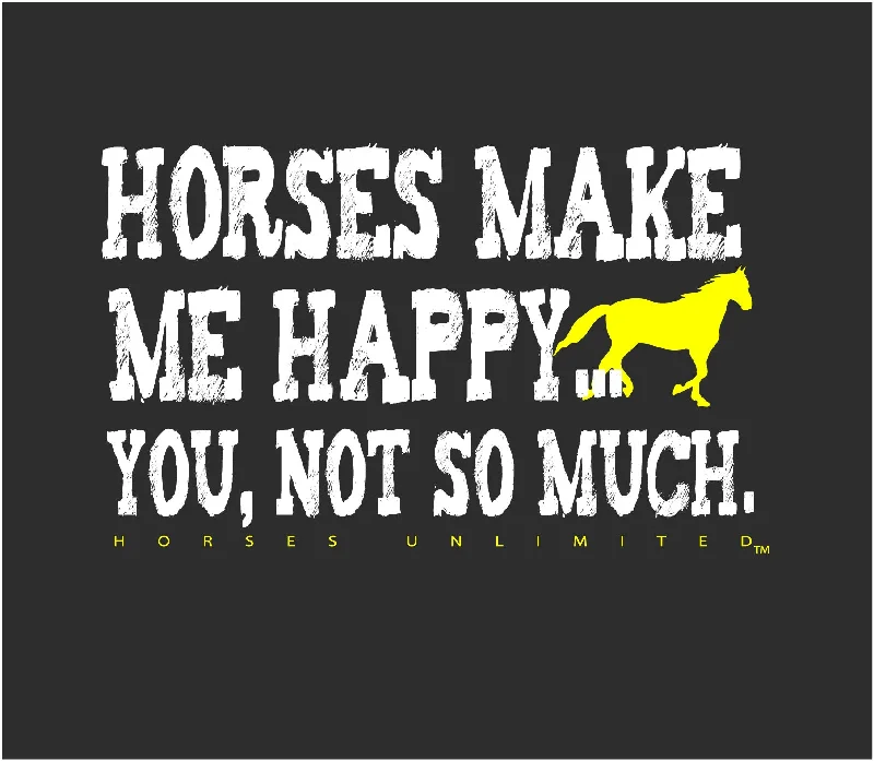 Price Reduction Women's Horses Unlimited Not So Much T-Shirt #UH-7633