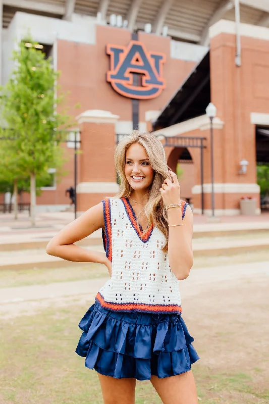 Weekend Deal Tiger Town Vest - Ivory Multi