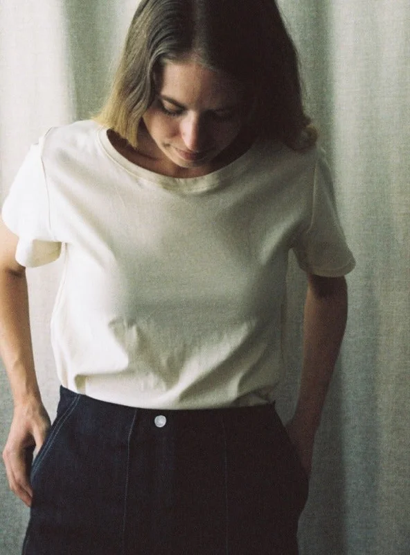 Discount Extravaganza Vida Organic Cotton Tee, Butter