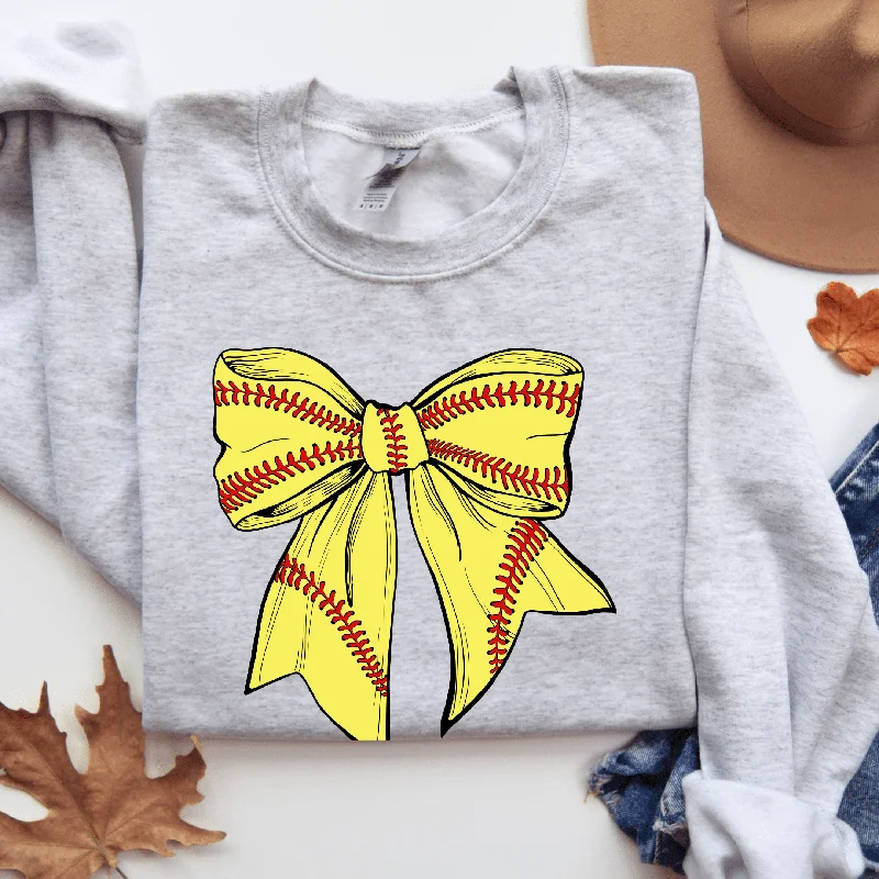Epic Deals Softball Bow Sweatshirt