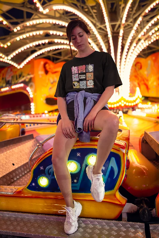 Special Savings CHIBI BT21 SQUAD : BTS - HALF-SLEEVE T-SHIRTS