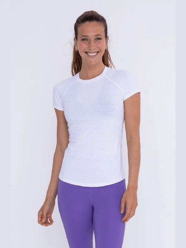 Exclusive Deal Mesh Back Slim Fit Active T-Shirt (Drops 2/16/23)